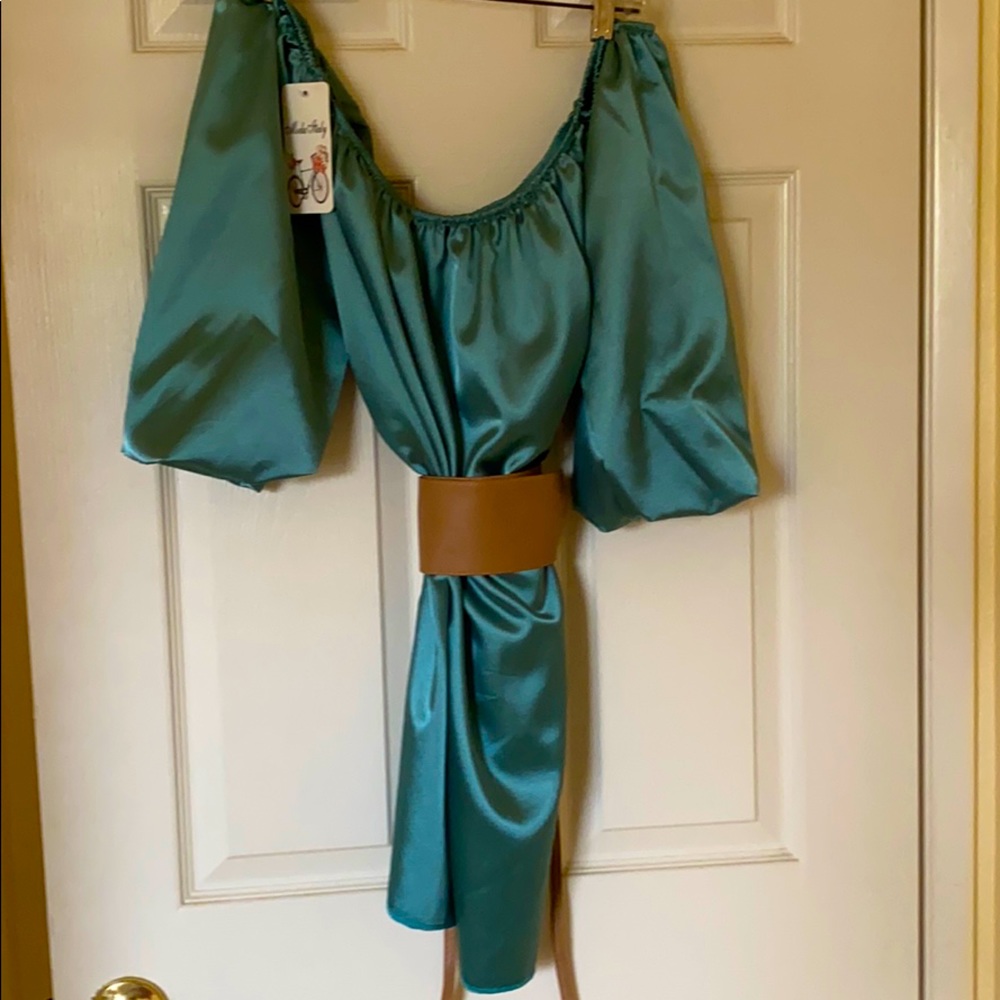 Satin Dress/ blouse